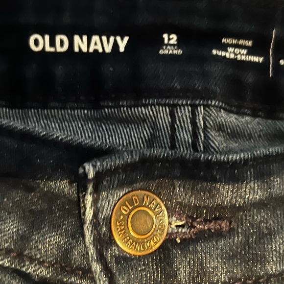 Dark Blue Denim Jeans - Picture 3 of 5